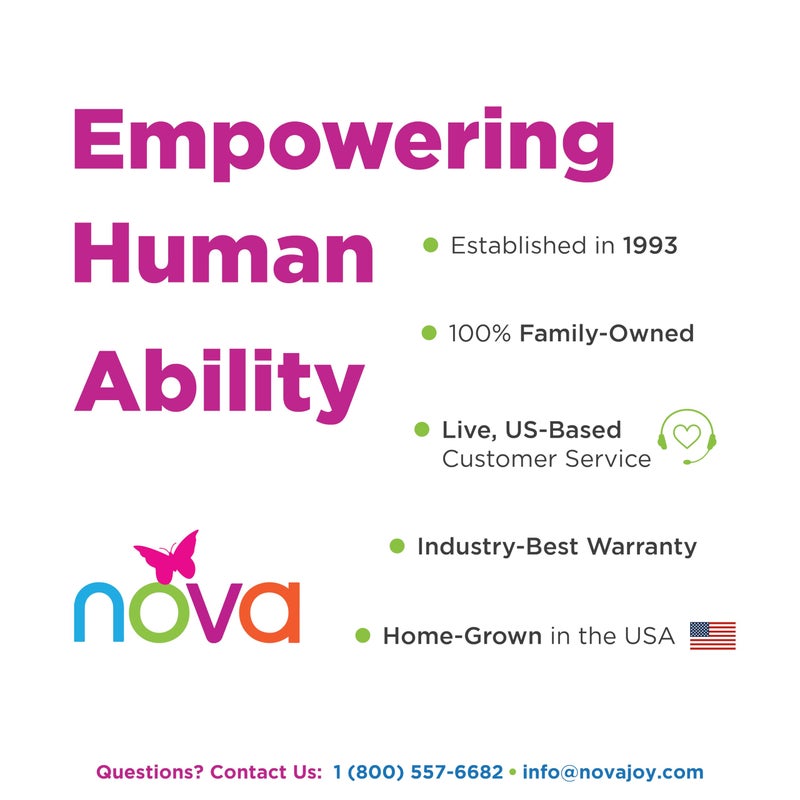 NOVA Medical Products Comfort Seat Cushion, Memory Foam Coccyx Cushion for Office Chair, Car, Wheelchairs & Benches, Waterproof Non-Slip Bottom, Super Soft Velour Removable & Washable Cover, Color: Charcoal Blue (2655C) - Image 5